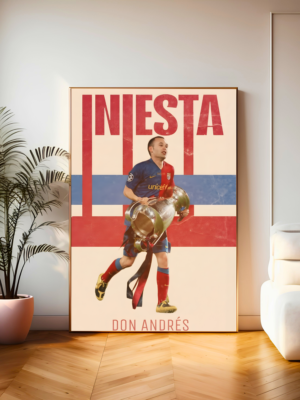 Football | Masterclass in Motion | Champions Art Poster