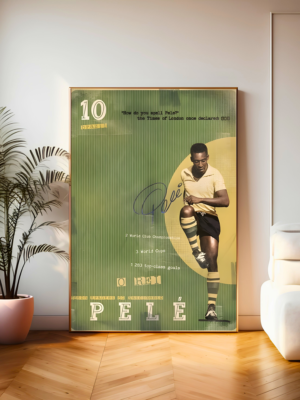 Football | Masterclass in Motion | Champions Art Poster