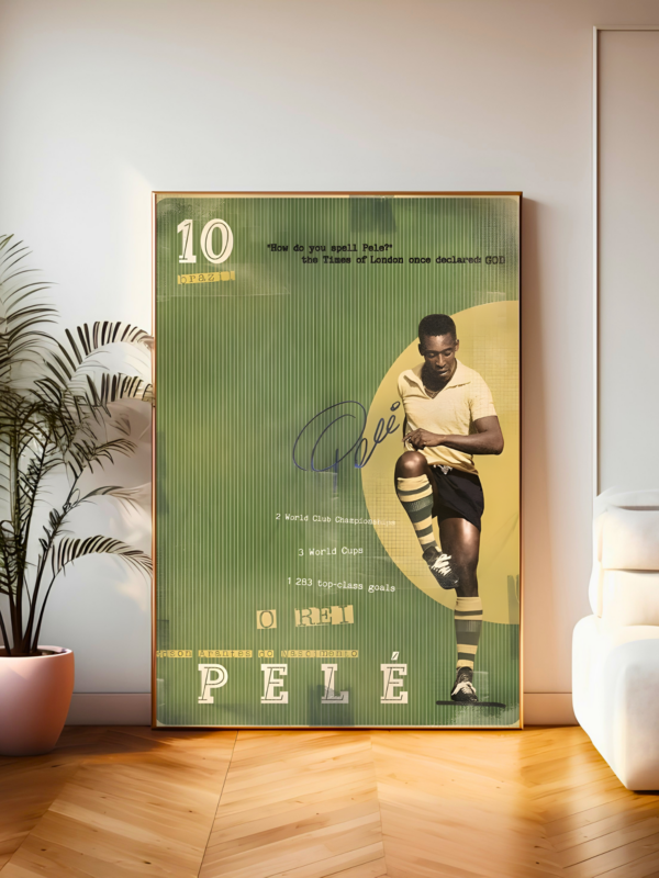 Football | Masterclass in Motion | Champions Art Poster