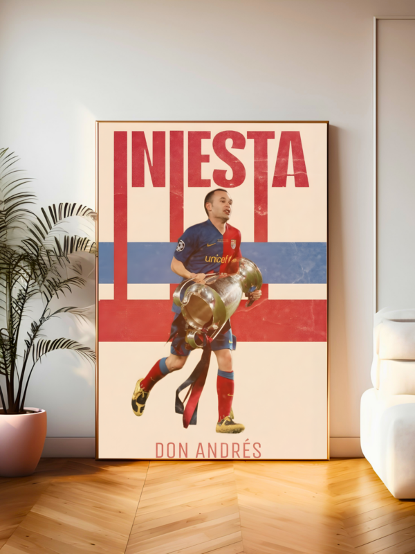 Football | Masterclass in Motion | Champions Art Poster