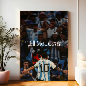 Football | Masterclass in Motion | Champions Art Poster