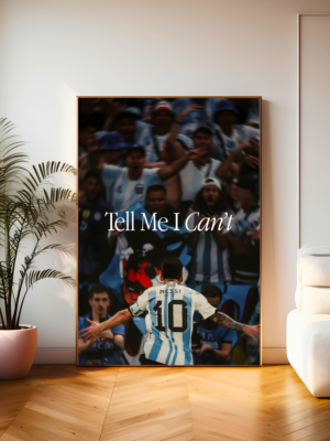 Football | Masterclass in Motion | Champions Art Poster