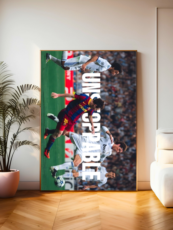 Football | Masterclass in Motion | Champions Art Poster
