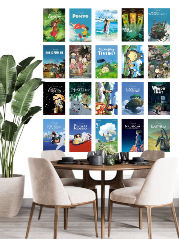 Studio Ghibli | Spirited Dreams | Poster Set of 20