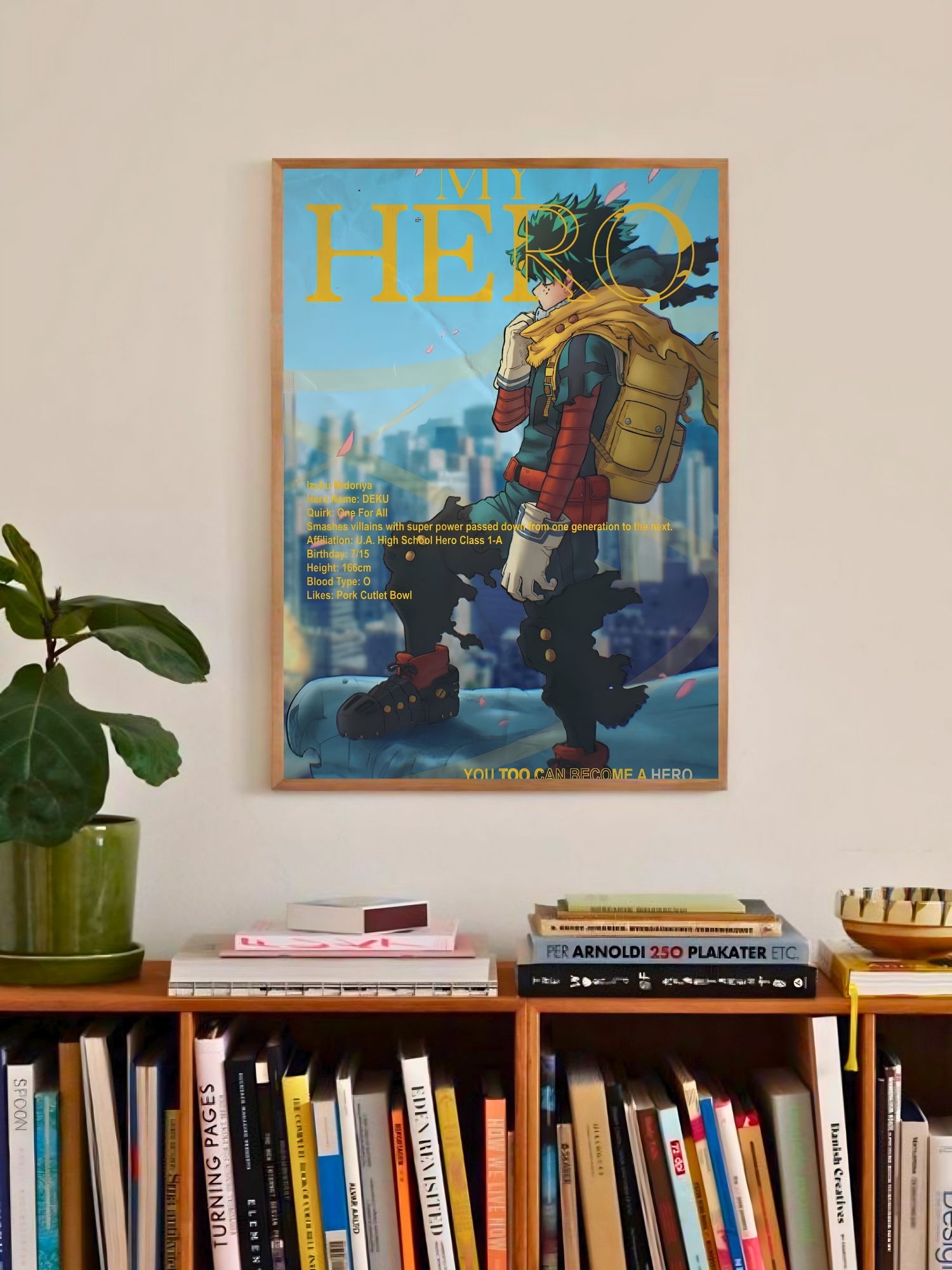 MHA | The Symbol of Hope | Hero Academy Poster