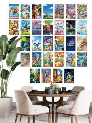 Pokemon | The Path to Mastery | Poster Set of 30