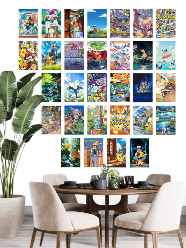 Pokemon | The Path to Mastery | Poster Set of 30