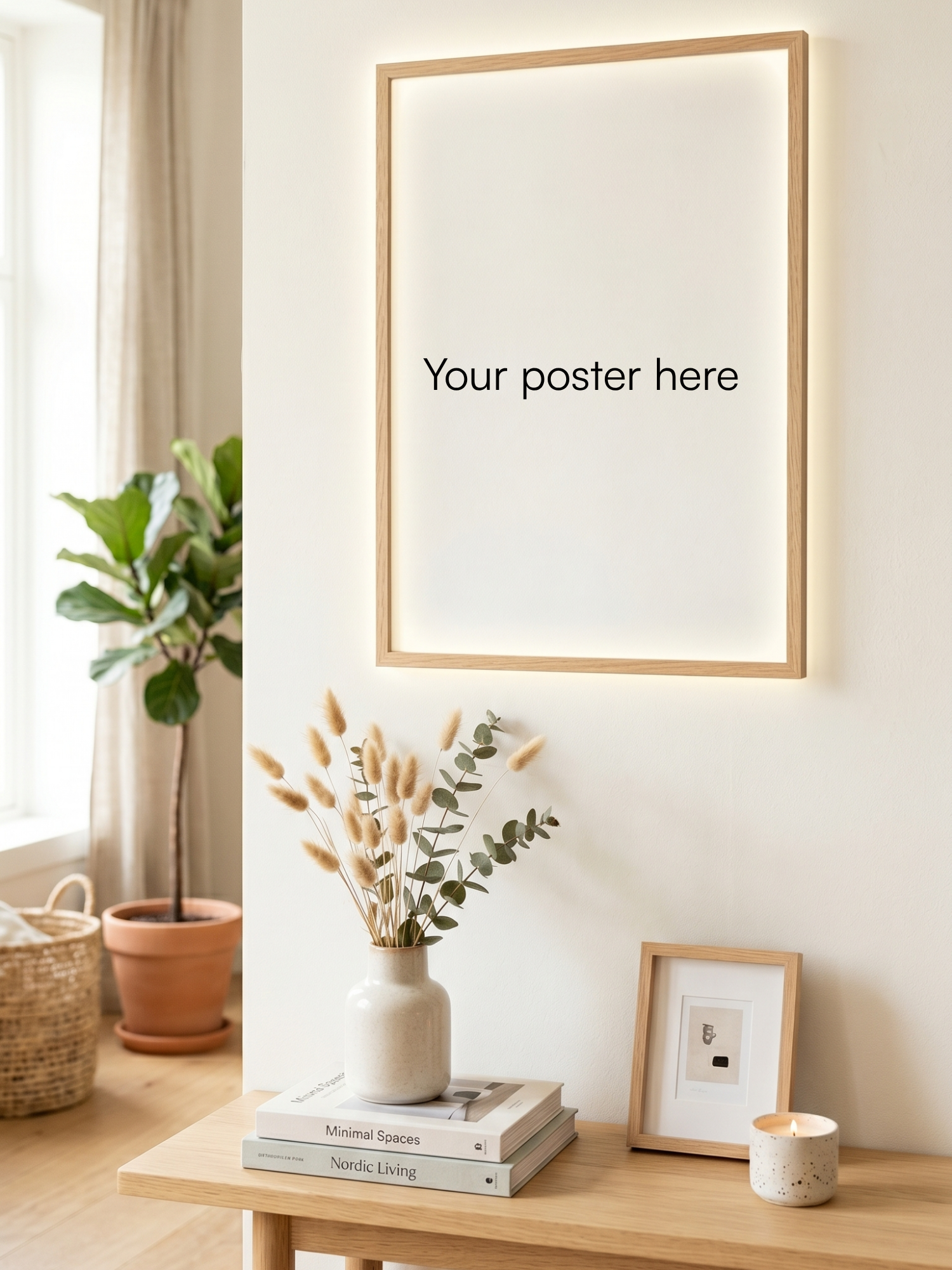 Custom Poster — Upload Your Own Design