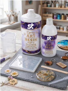 Premium Epoxy Resin Kit — 1L (Resin + Hardener)