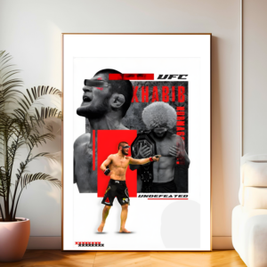 UFC & Boxing | Blood, Sweat, and Iron | Combat Edition Poster