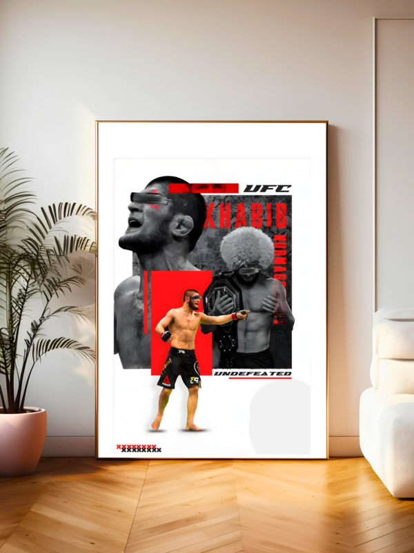 UFC & Boxing | Blood, Sweat, and Iron | Combat Edition Poster