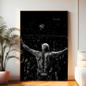 UFC & Boxing | Blood, Sweat, and Iron | Combat Edition Poster