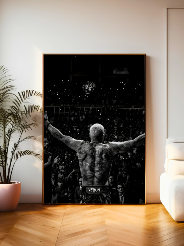 UFC & Boxing | Blood, Sweat, and Iron | Combat Edition Poster