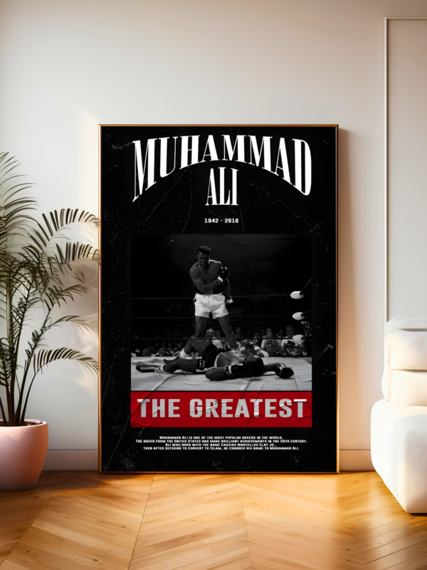 UFC & Boxing | Blood, Sweat, and Iron | Combat Edition Poster