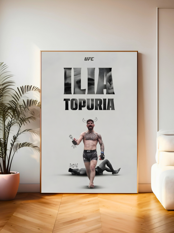UFC & Boxing | Blood, Sweat, and Iron | Combat Edition Poster