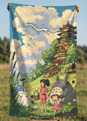 Totoro Ghibli Tapestry - My Neighbour Totoro Wall Art
