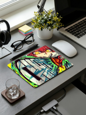 Aesthetic Chainsaw Man Mousepad anime desk mat