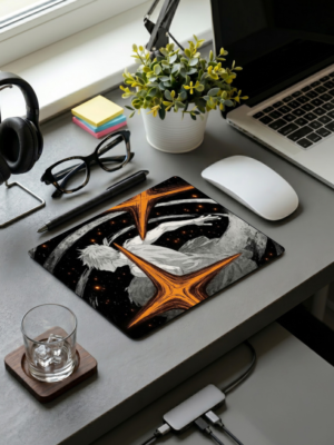 Aesthetic Into The Space Mousepad