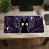 Cat in the purple Mousepad