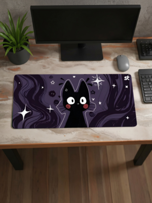 Cat in the Purple Mousepad