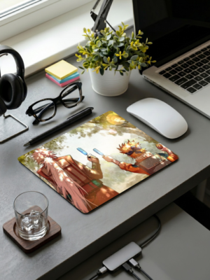 Good Memories of Jiraiya and Naruto Mousepad