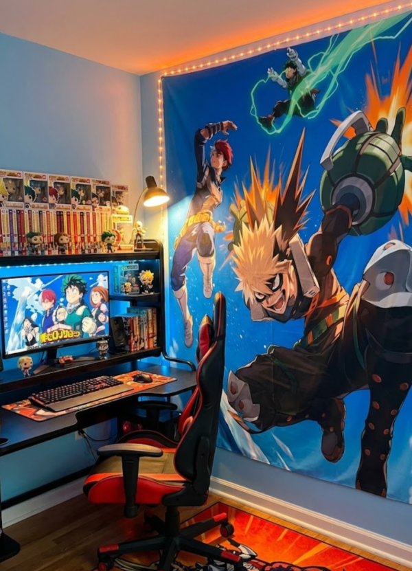 My Hero Academia Tapestry wall art
