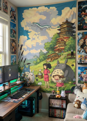 My Neighbor Totoro Ghibli Tapestry