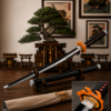 Rengoku Wooden Katana Sword - Flame Hashira Replica