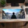 Tanjiro and peace Mousepad