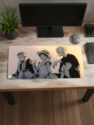 One Piece Monster Trio Mousepad