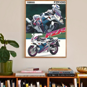Yamaha FZR1000 | Cars & Bikes | Automotive Poster