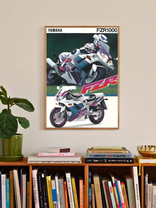 Yamaha FZR1000 | Cars & Bikes | Automotive Poster