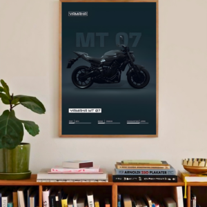 Yamaha MT07 | Cars & Bikes | Automotive Poster