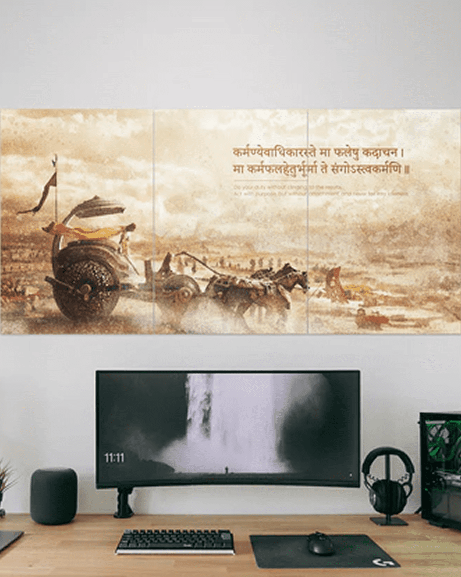 The Path of Karma _ Duty Beyond Results _ Devotional _ 3 Piece Set